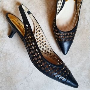 Michael Kors black leather shoes - 8M